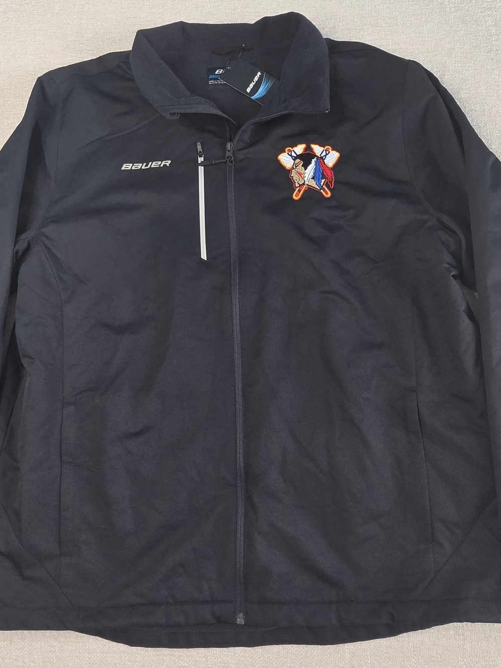 Bauer Supreme Midweight Jacket Midweight Hockey Jacket in Black 2XL NWT